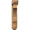 Ekena Millwork Balboa Arts and Crafts Rough Sawn Bracket w/ Offset Brace, Western Red Cedar, 6"W x 28"D x 32"H BKT0604X28X32BOA03RWR - alternate 4